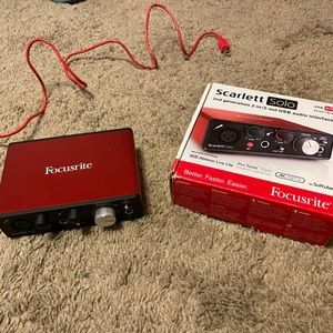 Focuseite Scarless Solo 2nd Generation 2i2 USB Audio Interface